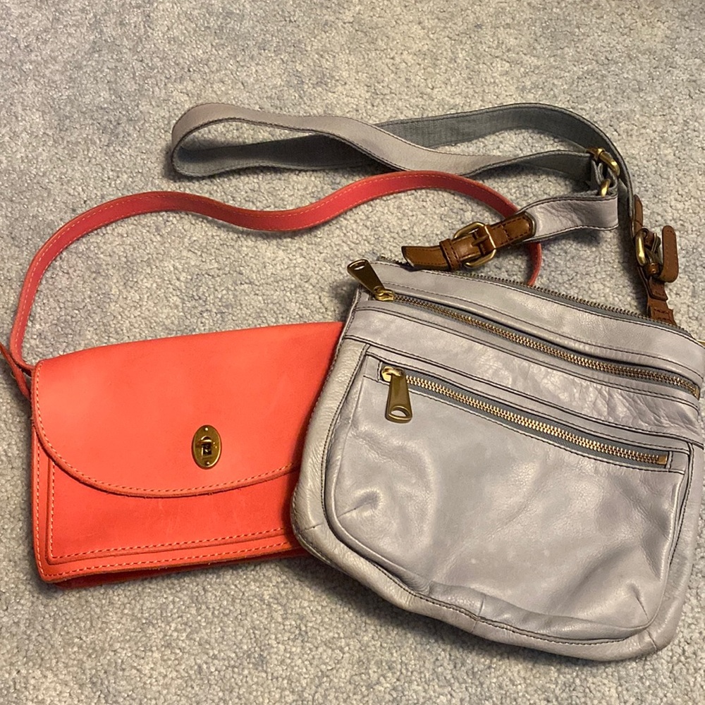 Fossil crossbody bag bundle